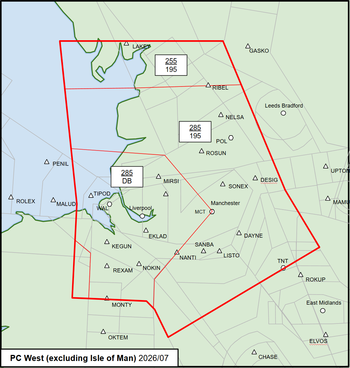 PC Northeast Area of Responsibility