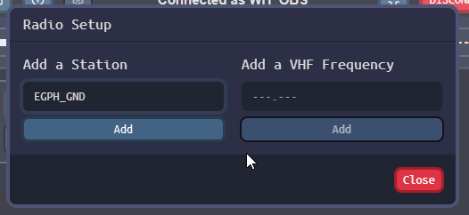 Adding a TrackAudio Station 2